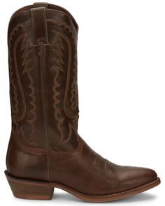 Nocona Men's Jackpot Brown Western Boots - Round Toe, Brown Brown Western Boots, Mens Cowboy, Mens Cowboy Boots, Harness Boots, American West, Boots For Sale, Boot Shop, Work Boots, Western Boots