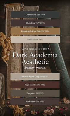 an advertisement for the dark academy astraltic show in front of a wooden background