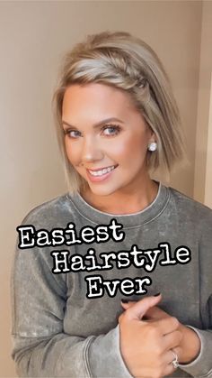 Hairstyles Athletic, Hair Sports, Easy Hair Updos, Hairstyles Volleyball, Hair Pulling, Mom Hairstyles, Sports Hairstyles