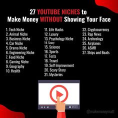 You need not to be on camera and show face to be successful on YouTubeYou can just make faceless YouTube channels with voiceovers and still earn a lot of moneyHere are some top faceless channels ideas to choose from youtube youtubemonetization onlinemoney earnmoney youtubetricks Still don't know where to start fromLearn from someone who is running 7 such channels and making millions ⬇️ Niches Ideas, Rap News, Faceless Youtube, Social Media Content Planner, Making Money On Youtube