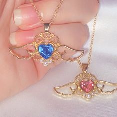 "🌸 Sailor Moon style necklaces 🌸 𝓓 𝓔 𝓣 𝓐 𝓘 𝓛 𝓢 ♡ 20 inch length ♡ 3/4\" charm ♡ 14k gold plated ♡ nickel / lead free Please do not get this necklace wet to retain the gold plating. 𝓒 𝓐 𝓡 𝓔 ♡ 𝓘 𝓝 𝓢 𝓣 𝓡 𝓤 𝓒 𝓣 𝓘 𝓞 𝓝 𝓢 - Keep your jewelry in a cool, dry environment to ensure the longevity of the product. Plated jewelry can last years with proper care! - Avoid contact with oils, perfumes and other chemicals - Avoid swimming, showering, sleeping or working out in your jewelry Sailor Moon Style, Sailor Moon Jewelry, Anime Jewelry, Cute Birthday Gift, Beads Bracelet Design, Fun Earrings, Pretty Jewellery