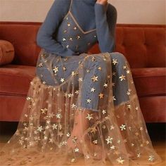 Top Rated Dress Eras tour, Eras tour outfit, Taylor dress, Starry Mesh Tulle dress, Women's Dresses Áo Blu, Bling Dress, Overlay Dress, 가을 패션, Mode Inspiration, Looks Vintage, Cool Clothes, Fashion Kids, Tulle Dress