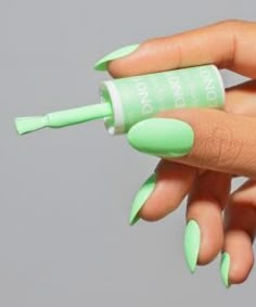 Thrill Ride - DND Gel USA Cuticle Softener, Nails Green, Minty Green, Gel Tips, Thrill Ride, Dipped Nails