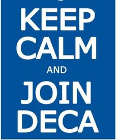 a keep calm and join deca sign