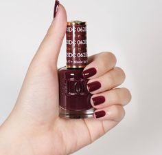 062 Wine Nails, Band Nails, Dnd Gel Polish, Strawberry Wine, Gel Nail Colors, Long Lasting Nails, Gel Lacquer, Gel Polish Colors, Dipped Nails