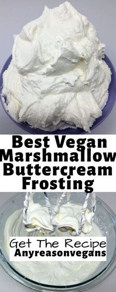 the best vegan marshmallow buttercream frosting recipe