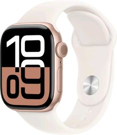 Apple Watch Series 10[GPS 42mm case] Smartwatch with Rose Gold Aluminium Case with Light Blush Sport Band

WHY APPLE WATCH SERIES 10 — Bigger display with up to 30 percent more screen area.* A thinner, lighter, and more comfortable design.* Advanced health and fitness features provide invaluable insights.* Safety features connect you to help when you need it.* Faster charging gives you 80 percent battery in about 30 minutes.*

#Grope #BKxSquidGame #Series10  #PokemonTCGPocket #watche #FayeYokoxYuniverse #WWERaw    #Russian #Canucks   #apple #sports