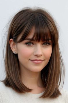 29+ Bangs Hairstyles Ideas 2 Bangs Hairstyles Ideas, Oval Face Bangs, Angled Bangs, Asymmetrical Bangs, Face Framing Bangs, How To Cut Bangs, Bangs Hairstyles, Straight Bangs