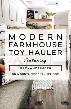 modern farmhouse toy haul featuring foxandtimeer on mountainmodebliff com