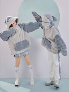 Shark Clothes, Shark Hoodie, Your Adorable, Sharks Funny, Cute Shark, Really Cute Outfits, Kawaii Clothes, Character Outfits, Dream Clothes