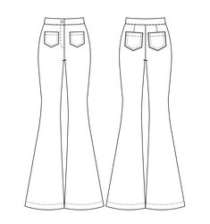 You should definitely try to sew our stretch denim flared jeans pattern! Work this season's flared silhouette in these high-waisted nell bottoms, featuring front and back pockets and zipped fly. This pair of flared pants will carry you from work to evening events for a stand out appearance. PATTERN INCLUDES Size EU 34, 36, 38, 40, 42, 44, 46 Each pack includes also:Step-By-Step sewing instructions in EnglishHow much fabric you need for each sizeFabric suggestions and materialsA pattern layoutVis Bellbottom Pants Sewing Pattern, Pants Pocket Pattern Template, High Waisted Straight Cut Pants Pattern, Boot Cut Jeans Pattern, 2022 Senior Pants, Bella Blvd Smarty Pants Layouts, Transparent Roblox Pants Template, High Waisted Jeans Pattern Sewing, Clothes Sewing Patterns Pants