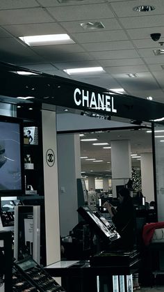 the chanel store is open and ready for customers