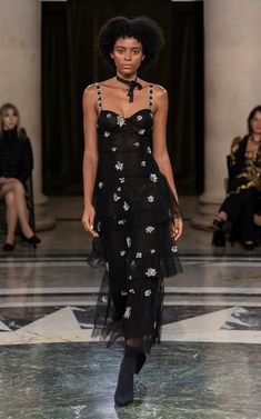 Women's Cucculelli Shaheen Fall/winter 2024 Collection | Moda Operandi Feminine Streetwear, Cucculelli Shaheen, Anna Rose, Tulle Midi Dress, Black Jet, Couture Designers, Bustier Dress, Evening Dresses Long