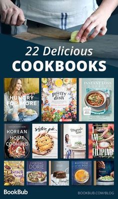 cookbooks are shown with the title 22 delicious cookbooks