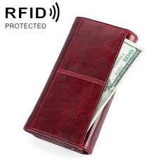 1. Fashionable and unique style, suitable for businessmen.  2. Cattle leather + polyester lining material, comfortable tuch, wear-resistant and durable.  3. Reasonable design: interlayer for banknotes and small change, card slots, zipper compartments....