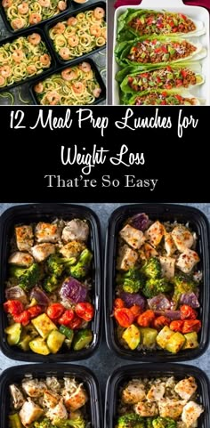 12 Meal Prep Lunch Ideas for Weight Loss That’re So Easy from DIY Bunker #mealprep #weightloss Diy Bunker, Prep Lunch Ideas, Meal Prep Lunch Ideas, Meal Prep Lunches, Meal Prep Lunch, Cucumber Diet, Prep Lunch, Meal Prep For Beginners, Snack Prep