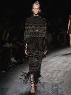 Valentino Dress, Fringe Dress