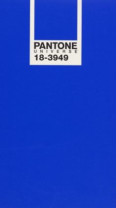 the pantone university logo is shown on a blue book cover with white lettering and a square