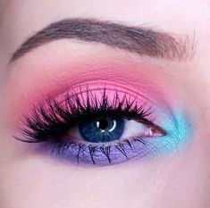 Pastel Makeup, Jenner Makeup, Purple Eye Makeup, Easter Makeup, Eyebrow Eyeshadow, Kylie Jenner Makeup