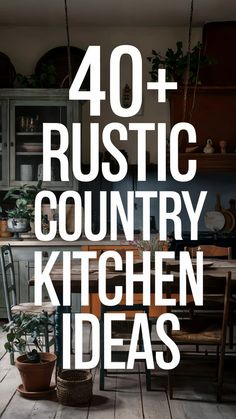 40+ Rustic Country Kitchen Ideas Grandma Would Approve Of Rustic Country Kitchen, Country Kitchen Ideas, Farmhouse Sinks, Rustic Country Kitchens, Rustic Farmhouse Kitchen, Vintage Farmhouse Kitchen, Wood Finishes, Copper Accents, Chic Aesthetic