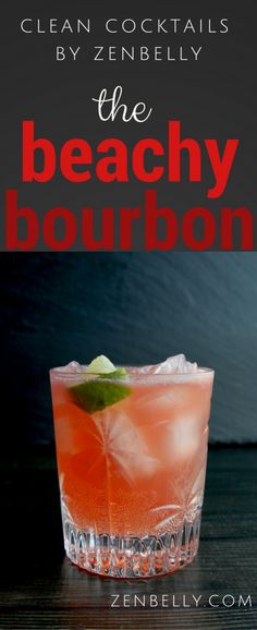 Summer Bourbon Cocktails, Drinking Ideas, Clean Cocktails, Cocktails Summer