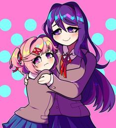 NatsuYuri - DDLC by Blushily Natsuki And Yuri, My Confession, Anime Nerd, Equestria Girls