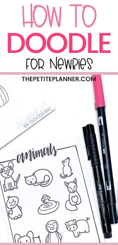 how to doodle for newbies