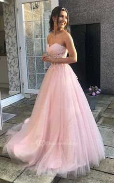 Shop Off-the-shoulder Tulle Fairy Puff-long-sleeve Ball Gown Blush Prom Dress Online. Dorris Wedding offers tons of high quality collections at affordable prices. Free shipping Now! Sweet 16 Party Dresses Long, Pink Debs Dresses, Poofy Prom Dresses Princesses, Prom Dresses Pastel, Pink Grad Dresses, Sweet 16 Dresses Pink, Ty Ball Dresses, Prom Dresses Sleeves, Prom Dresses Poofy