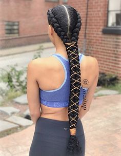 Cute Weave Cornrows, Japanese Hairstyles, Weave Hairstyles Braided, Twisted Hair, Haircut Styles, Two Braids, Beautiful Braids, Japanese Hairstyle, Girls Braids