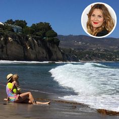 Beach babes! Drew Barrymore shares a sweet beach snap with daughter Frankie Cute Family Pictures, Entertainment News Celebrities, Drew Barrymore, Cute Family, Beach Babe, Summer Baby, Beach Photos