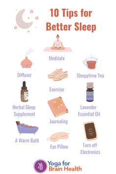 Feeling restless when you lay your head down at night? Sleep habits are a HUGE part of setting yourself up for a good night sleep. Try these 10 tips to help you fall asleep faster and stay asleep longer. Ways To Get Better Sleep, What To Do When You Cant Sleep At Night, Tips For Better Sleep, How To Sleep When You Cant, How To Get A Good Night Sleep, Things To Help You Sleep, What To Do When You Cant Sleep, How To Get Better Sleep, How To Sleep Better