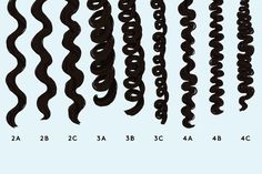 curl-types 3b Hair Type, Hair Type Chart, Hair Plopping, Different Types Of Curls