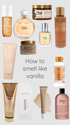 #vanilla #scent Korean Skin Care Secrets, Summer Scents, Skin Care Routine Order, Beauty Routine Tips