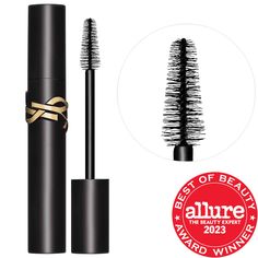 A couture mascara with an oversized brush and fragrance-free paraben-free formula for intense color and extreme volume with up to all-day wear.Ingredient Callouts: This product is vegan, free of parabens and contains less than one percent synthetic fragrance. What Else You Need to Know: This volumizing mascara adds pigmented color, 200% more volume with up to 24-hour smudge-proof wear. The massive brush and formula coat each lash to deliver varying levels of volume from one to five strokes. Outfitted in sleek packaging, Lash Clash is an ultimate luxury must-have. Sleek Packaging, Ysl Makeup, Yves Saint Laurent Makeup, One Percent, Volumizing Mascara, Eye Mascara, Volume Mascara, Fragrance Free, Intense Colors