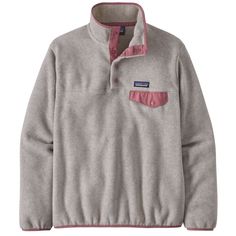 evo.com | Patagonia Sweatshirts > Perfect for spontaneous ski trips or daily jaunts to the coffee shop, the Patagonia Synchilla | Women's Patagonia Lightweight Synchilla Snap-T Pullover Fleece 2022 - X-Large Gray Patagonia Style, Patagonia Sweatshirt, Fleece Outfit, Patagonia Nano Puff, Fleece Jacket Womens, Patagonia Synchilla, Hiking Jacket, Patagonia Fleece, Comfy Pants