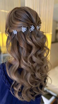 Waterfall Hairstyle, 2024 Prom, Quince Hairstyles, Peinados Fáciles Para Cabello Corto, Front Hair Styles, Hairdo For Long Hair, Hair Stylist Life