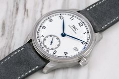 Minimal Watch, Hand Wound, Time And Tide, Iwc Watches, Dress Watches, Minimalist Watch, White Watch, The Eighth Day