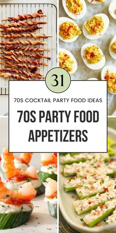 party food appetizers with text overlay