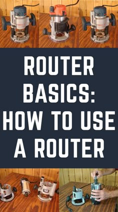 how to use a router on wood floors with instructions for the router basics