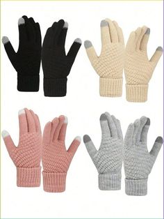 in stock Black Adidas Shoes, Boho Party, Sneakers Looks, Finger Gloves, Drop Shoulder Sweaters, Knit Mittens