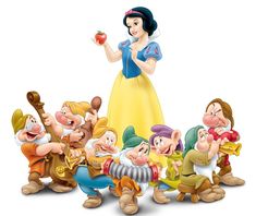 snow white and the seven dwarfs from disney's snow white and the seven dwarfs