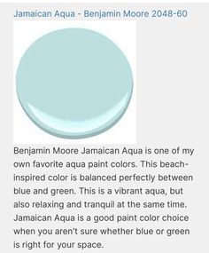 an article about the aqua - blue paint color in this page is not available for purchase