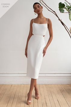 Leia 3 2400x3600 ComingSoon White Rehearsal Dress, Rehersal Dinner Dresses, White Rehearsal Dinner Dress, Top Wedding Dress Designers, Rehearsal Dinner Outfits, Timeless Wedding Dress, White Dinner, Wedding Dress Store, Little White Dress