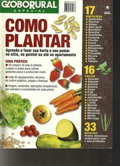 an image of a brochure with vegetables and seeds on it's cover