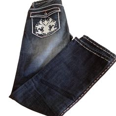 Laverita Preimium Jeans With Embroidered Can Be Worn By Men Or Women, Miss Me Jeans, Woman Colour, Jeans And Boots, Boot Cut, Women Jeans, Color Blue, Men And Women, Boots, Customer Support