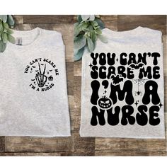 Cute Design ! Custom Made And Will Ship Within A Few Days! On Gildan Unisex Short Sleeve Check Out My Page For More Designs Nurses Shirts, Dolly Shirt, Funny Nurse Shirts, Simpsons T Shirt, Nurse Shirts, Vintage Tee Shirts, Custom Tee Shirts, Nurse Christmas, Halloween Nurse