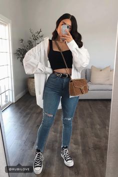 Casual Chic Outfits, Chique Outfits, Causual Outfits, Casual Chic Outfit, A Mirror, Fashion Streetwear, Fall Fashion Outfits, Looks Style