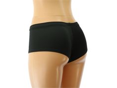 Black Matte Spandex Booty Shorts Elastic Waistband Low Rise Cheeky 80% Nylon 20% Spandex (4-way stretch fabric) SIZING INFO ⭐Sizing Chart in Photos⭐ If you need help with sizing, send me a message and please include the following measurements: ✅NATURAL WAIST ✅HIPSTER WAIST ✅HIPS ✅Thigh ⭐Inquire within for Adult 6X and up. CUSTOM REQUESTS 👉Need the waist higher/lower? 👉Inseam longer/shorter? 👉Love this style but not the fabric or color? 👉Love this fabric and color but not this style? 👉Lookin Basic Stretch Bottoms With Built-in Shorts, Fitted Seamless Bottoms For Training, Seamless Fitted Bottoms For Training, Stretch Seamless Bottoms For Training, Black Stretch Elastane Shorts, Black Cheerleading Bottoms Short Length, Basic Bottoms With Built-in Shorts And Stretch, Basic Stretch Short Bottoms, Stretch Elastane Biker Shorts