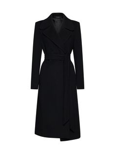 Find TAGLIATORE Coats on Editorialist. Size Type: Italy Women Italy Women, Long Black Coat, Black Winter Coat, Long Coats, Single Breasted Coat, Baddie Hairstyles, Cashmere Coat, Outerwear Coats, Long Coat