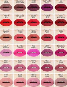 Lipstick Shades For Wedding, Rose Colored Lipstick, All Lipstick Shades, Lip Colour Lipstick, Different Lipstick Shades, Lipstick Shades Name Ideas, Matt Lipstick Shades, Matte Lipstick Shades For Medium Skin, Medora Lipstick Shades